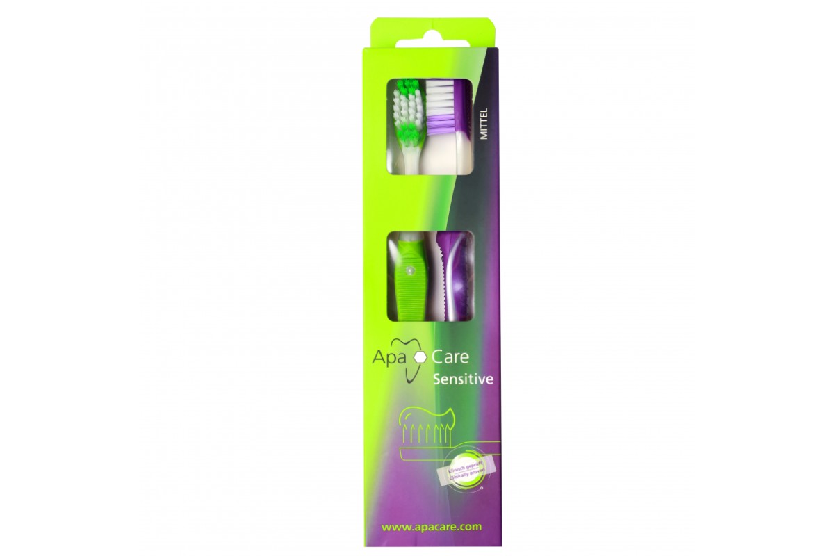 Зубна щітка середньої жорсткості з щетиною 3D Micro Clean(2шт.)